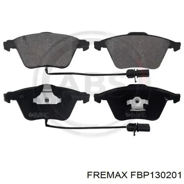 FBP130201 Fremax pastillas de freno delanteras