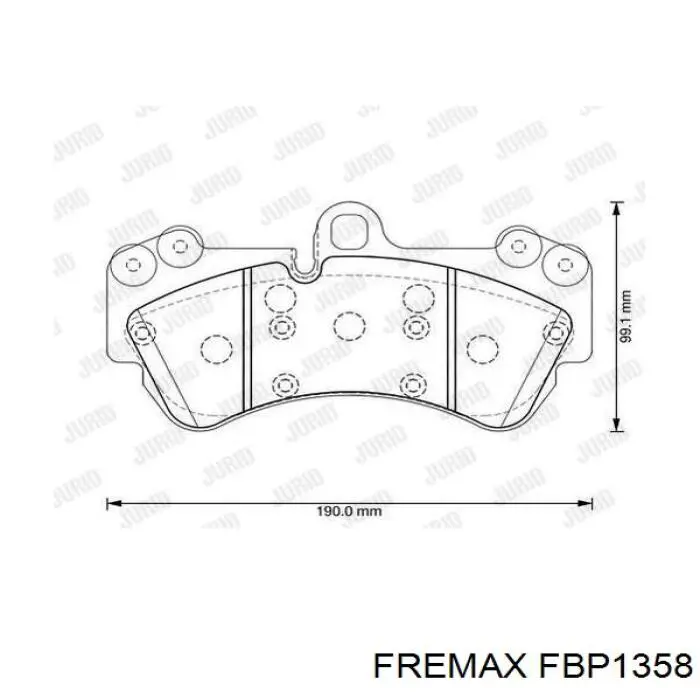 Pastillas freno delanteras Fremax FBP1358 precio, desde 52,08 EUR