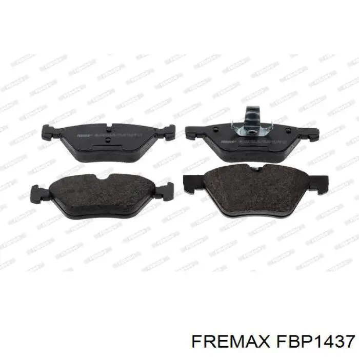 FBP1437 Fremax pastillas de freno delanteras