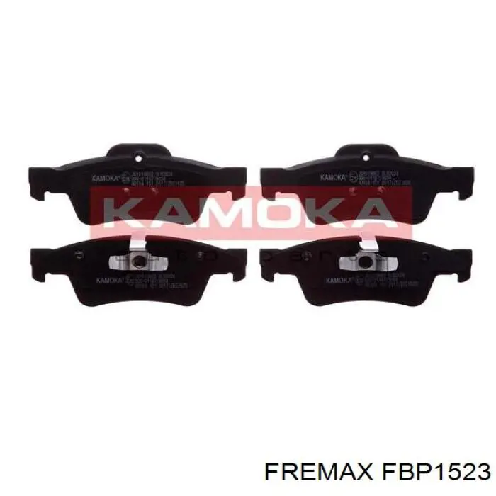 FBP1523 Fremax pastillas de freno traseras