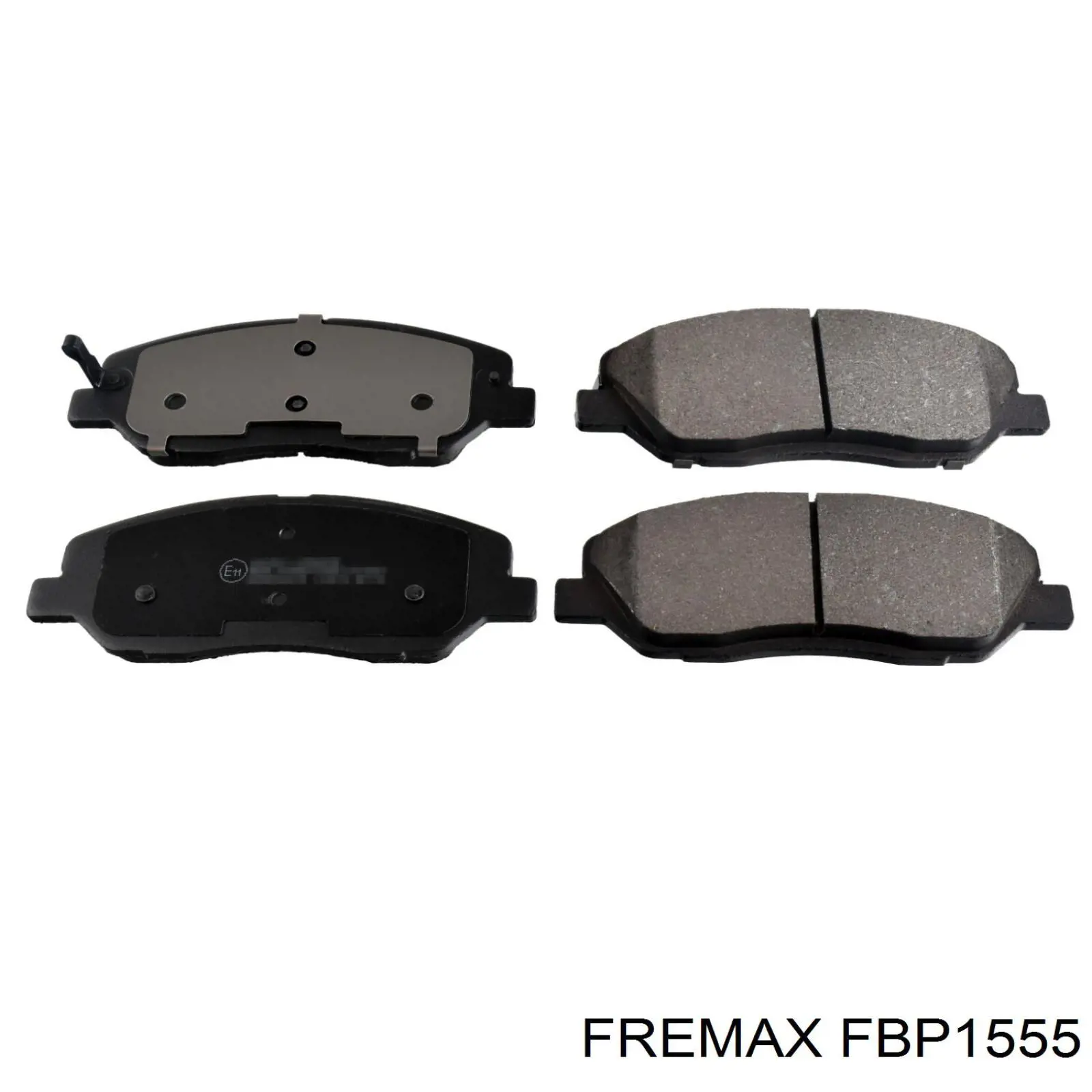 FBP1555 Fremax pastillas de freno delanteras