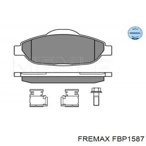 Pastillas freno delanteras Fremax FBP1587 precio, desde 27,89 EUR