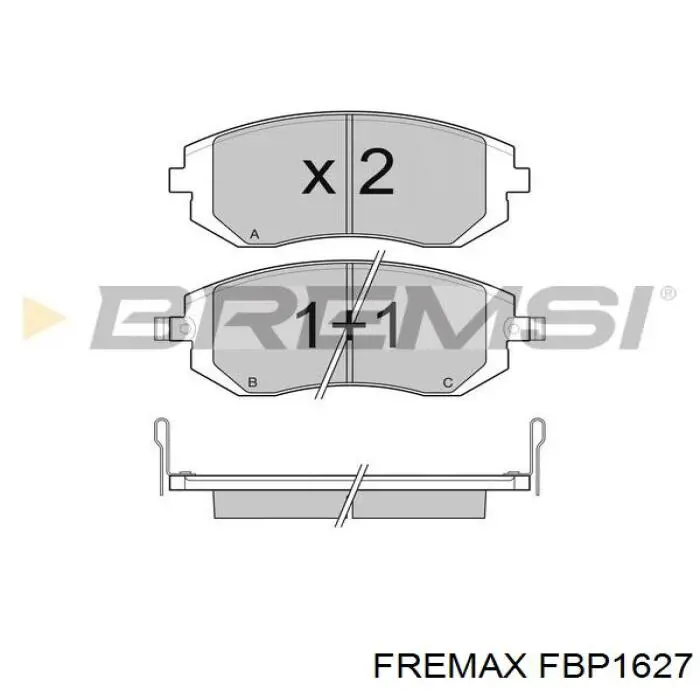 Pastillas de freno delanteras Subaru Impreza 3 GH