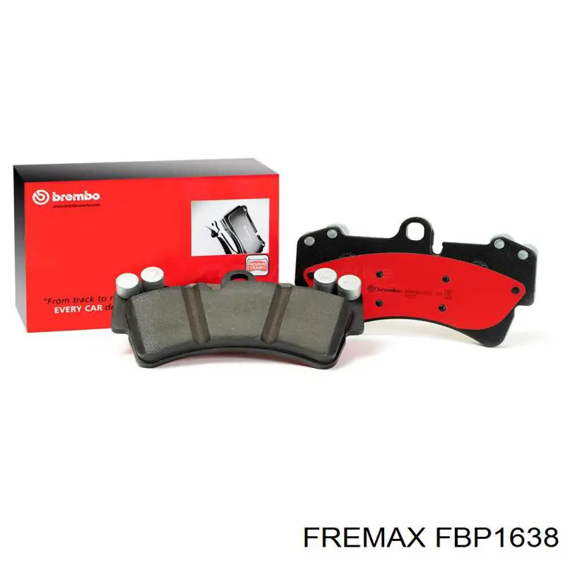 Comprar FBP1638 Fremax Pastillas delanteras de freno