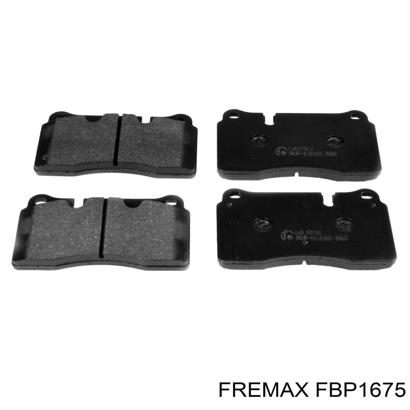 FBP-1675 Fremax pastillas de freno delanteras