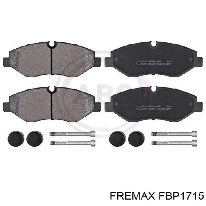 Comprar FBP1715 Fremax Pastillas delanteras de freno