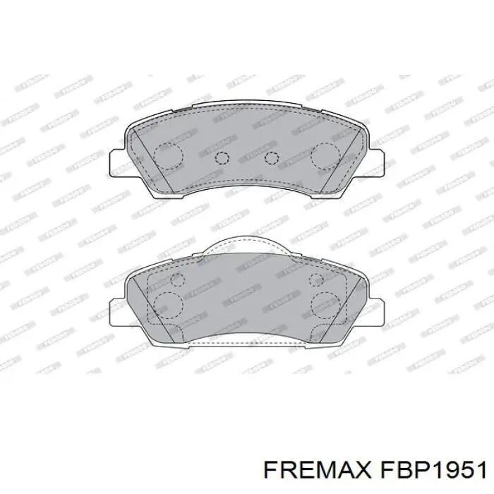 Pastillas de freno delanteras Citroen C4