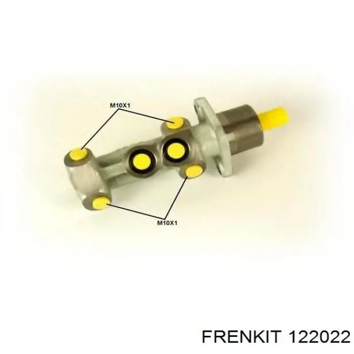 Kit de reparación, cilindro de freno principal para Fiat Punto (176)