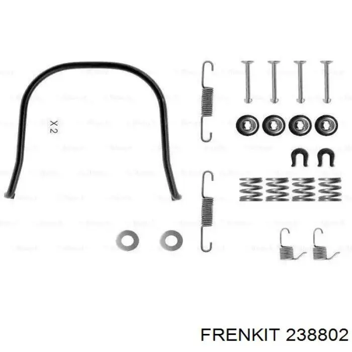 Kit de reparación, pinza de freno trasero Frenkit 238802 precio, desde 44,02 EUR
