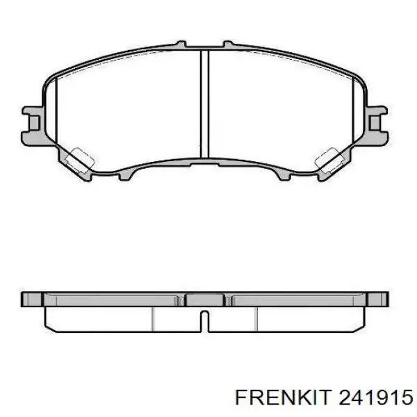 241915 Frenkit juego de reparación, pinza de freno trasero