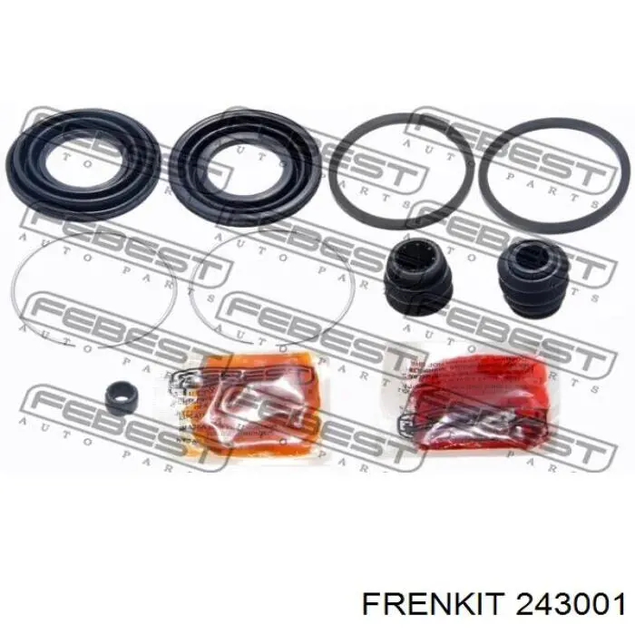 Kit de reparación, pinza de freno delantero Frenkit 243001 precio, desde 11,18 EUR