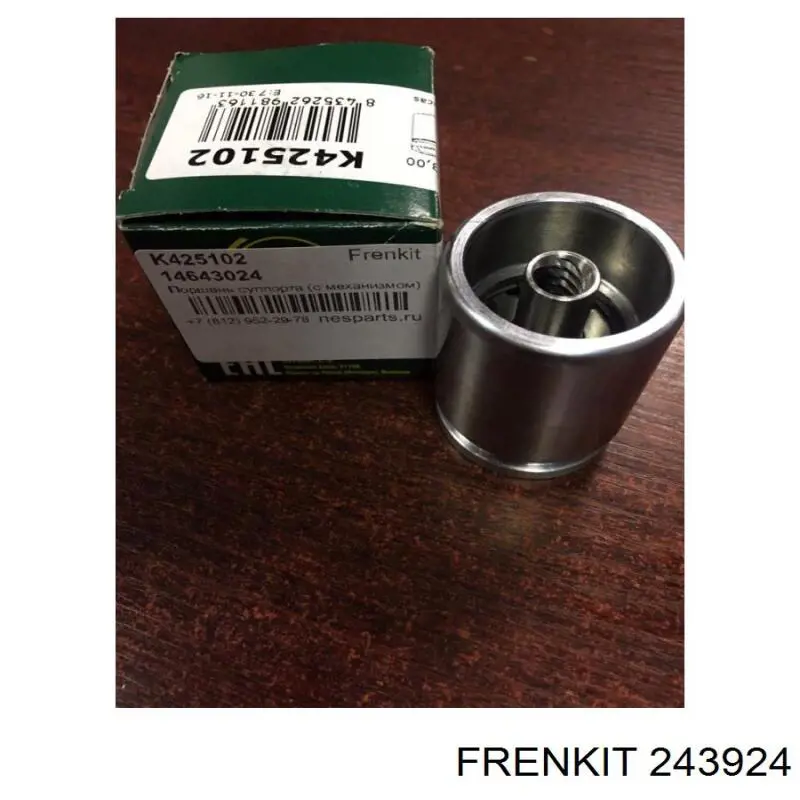 Comprar 243924 Frenkit Juego de reparación, pinza de freno trasero