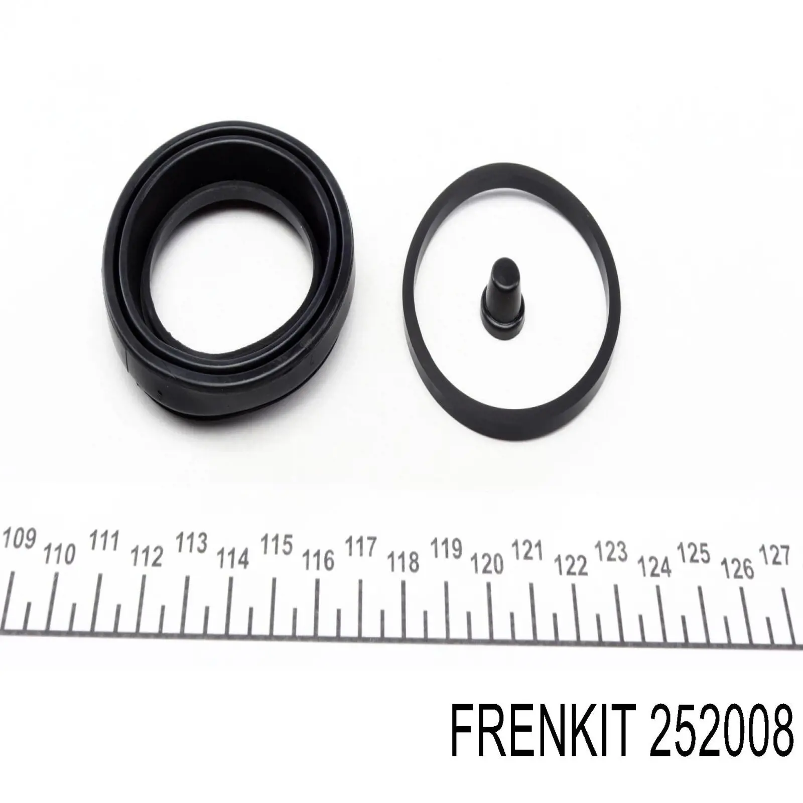 Juego de reparación, pinza de freno delantero Chevrolet Aveo 2 T250, T255