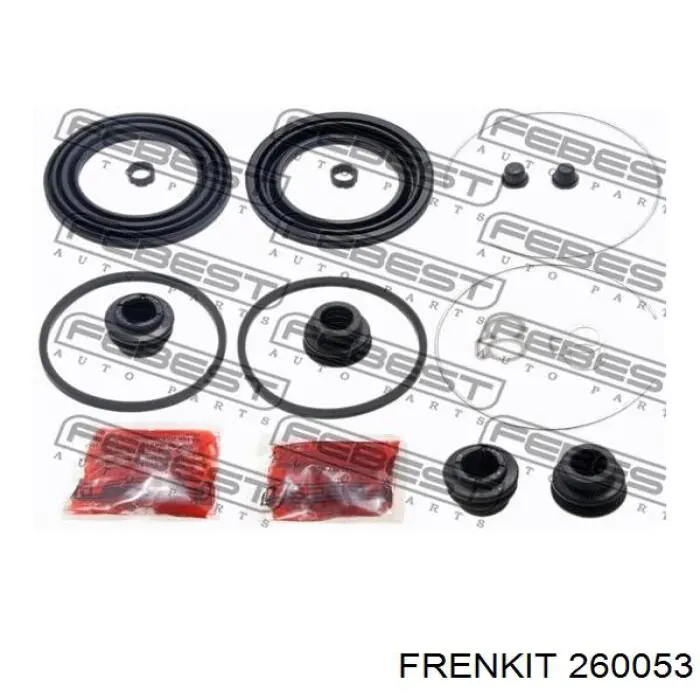 Kit de reparación, pinza de freno delantero Frenkit 260053 precio, desde 7,61 EUR