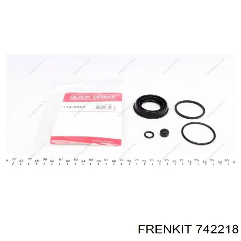 742218 Frenkit pinza de freno trasera izquierda