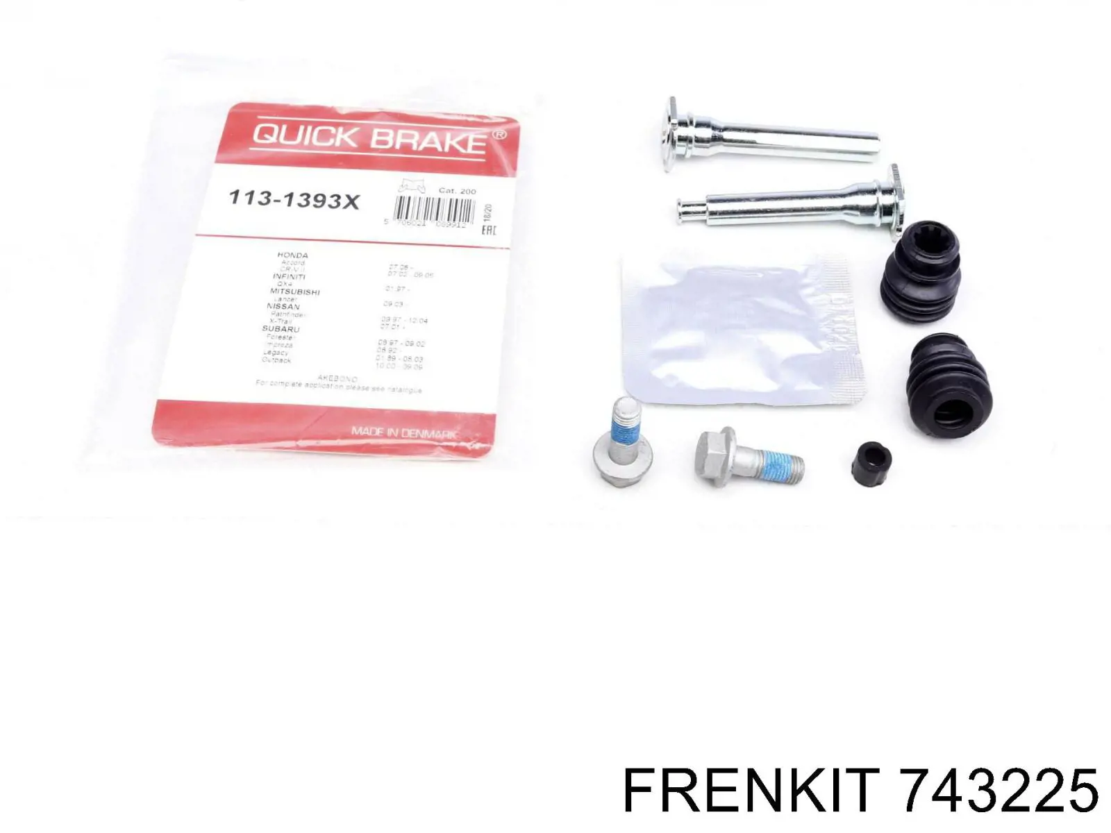 743225 Frenkit pinza de freno delantera izquierda