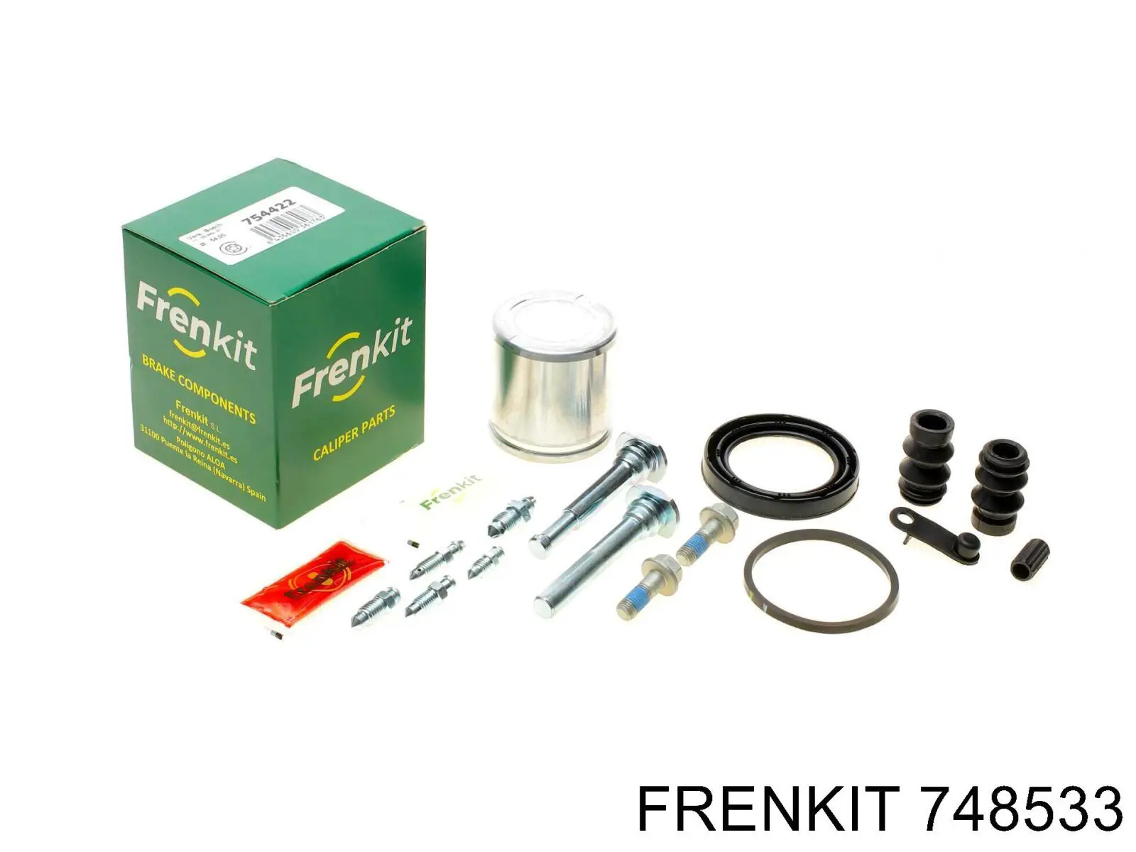 BK212552BB Ford pinza de freno trasero derecho