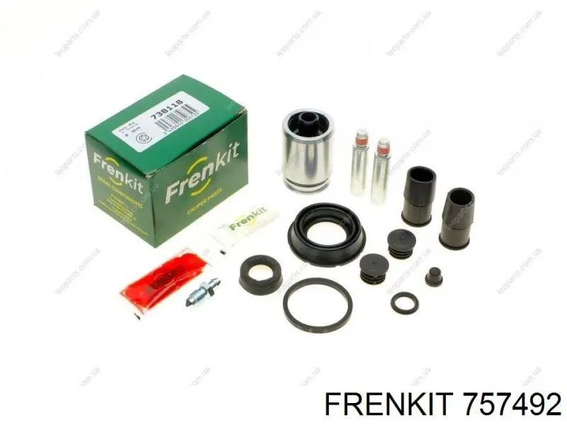 757492 Frenkit pinza de freno delantera izquierda