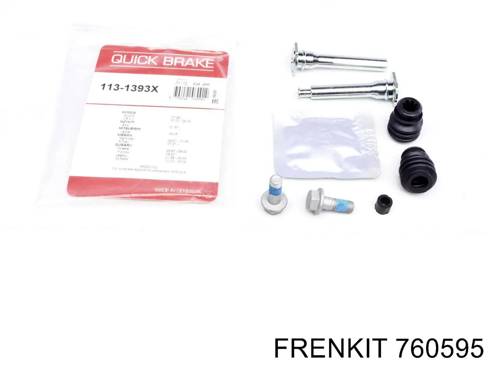 760595 Frenkit pinza de freno delantera izquierda