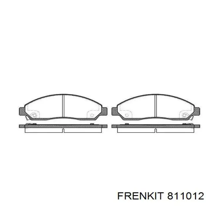 Comprar 811012 Frenkit Kit de reparación de pinzas de freno