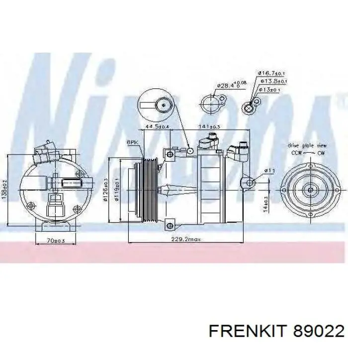 Racor de unión de tubos de freno VAG 1J0611731 precio, desde 0,61 EUR