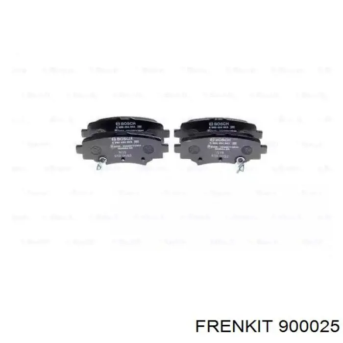 Comprar 900025 Frenkit Juego de resortes de sujeción de pastillas de freno traseras