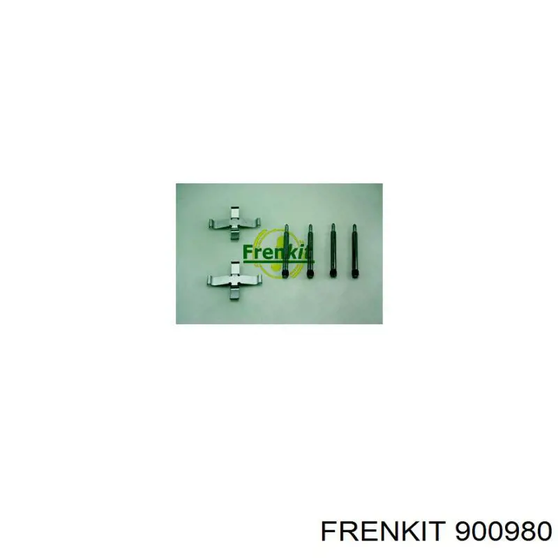 900980 Frenkit juego de reparación, pastillas de frenos