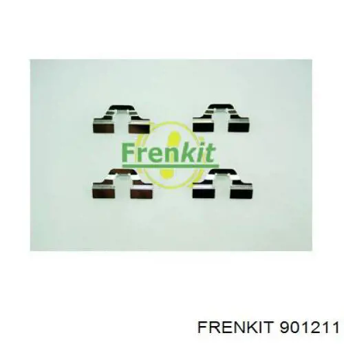 Comprar 901211 Frenkit Pastillas de freno traseras