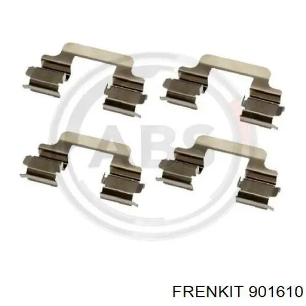 Juego de resortes de sujeción de pastillas de freno delanteras Frenkit 901610 precio, desde 11,67 EUR