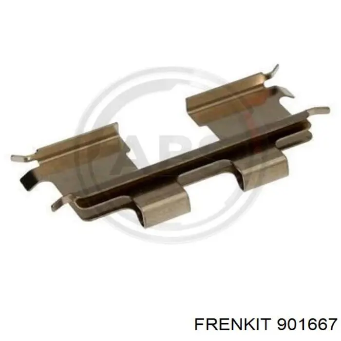 Comprar 901667 Frenkit Juego de resortes de sujeción de pastillas de freno traseras