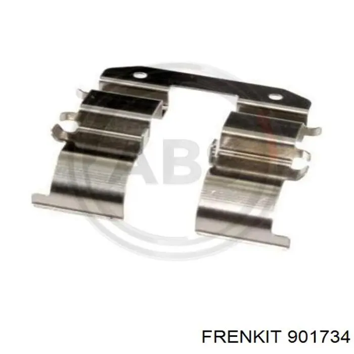 Juego de resortes de sujeción de pastillas de freno traseras Frenkit 901734 precio, desde 5,79 EUR