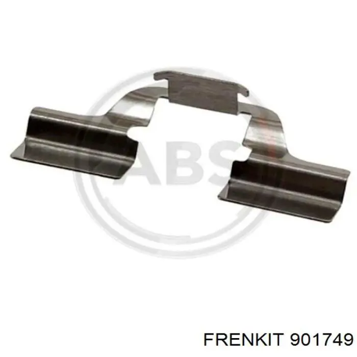 Chapa antirruido de sujeción de pastilla de freno trasera Frenkit 901749 precio, desde 4,53 EUR