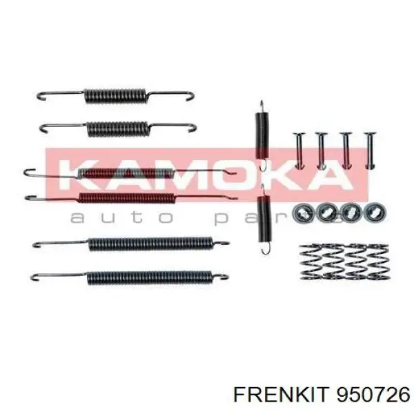 950726 Frenkit kit de montaje, zapatas de freno traseras