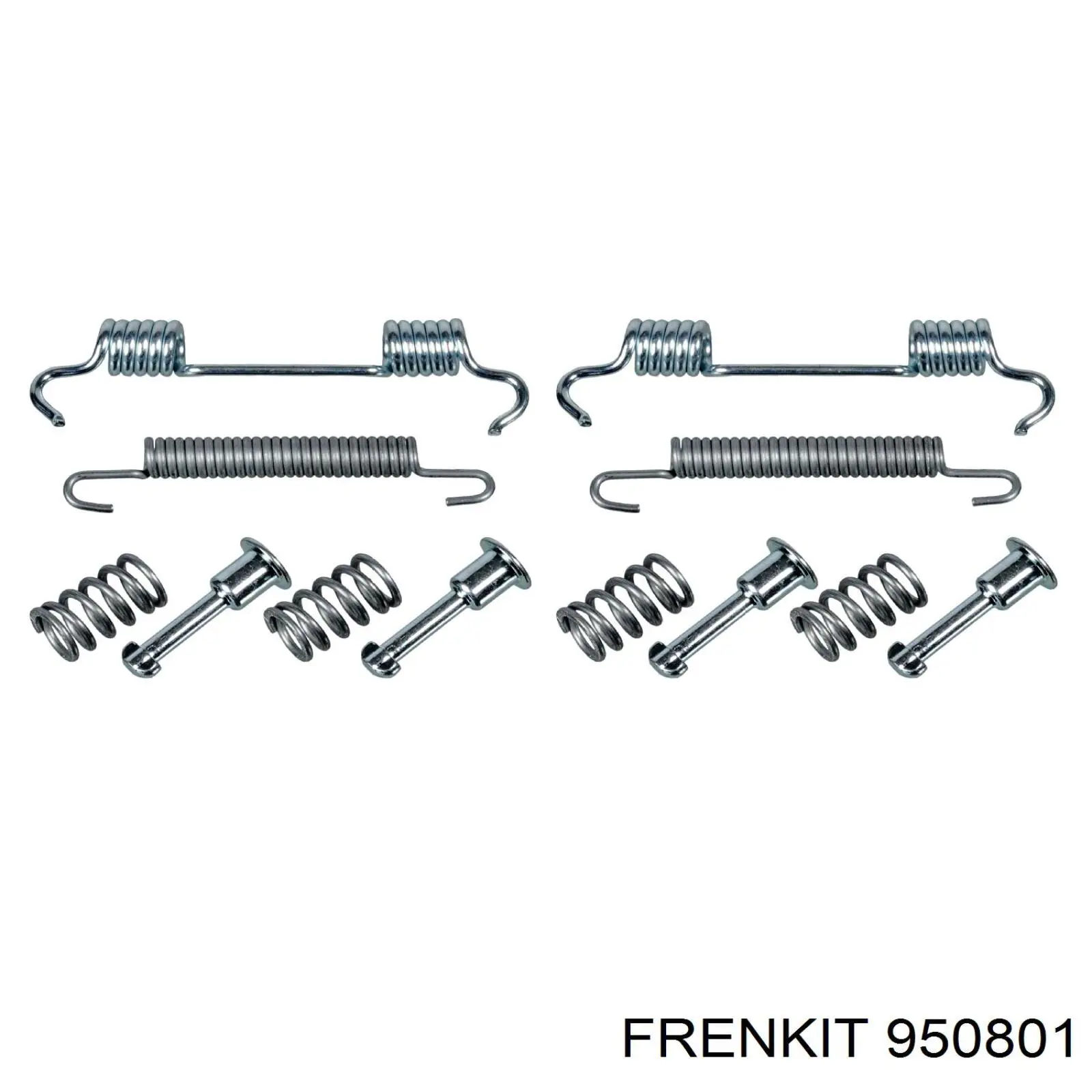 950801 Frenkit juego de reparación, pastillas de frenos