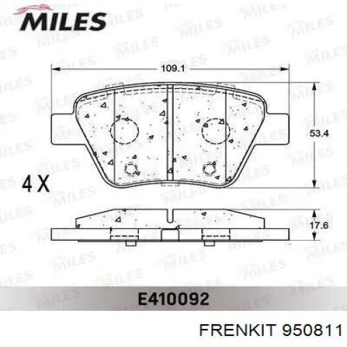 950811 Frenkit kit de reparacion mecanismo suministros (autoalimentacion)