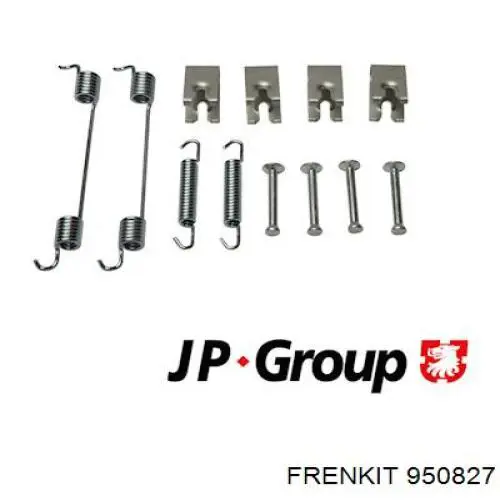 950827 Frenkit kit de montaje, zapatas de freno traseras