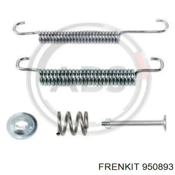 950893 Frenkit kit de montaje, zapatas de freno traseras