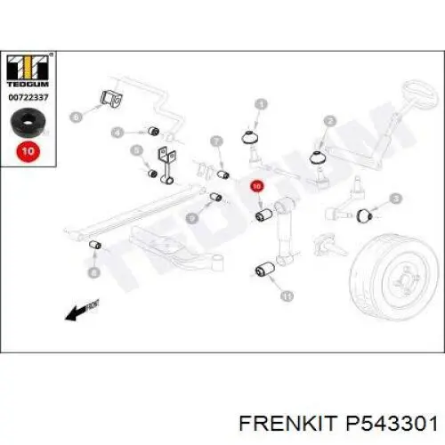 Pistón, pinza de freno delantero Volkswagen Transporter T5 (7J)