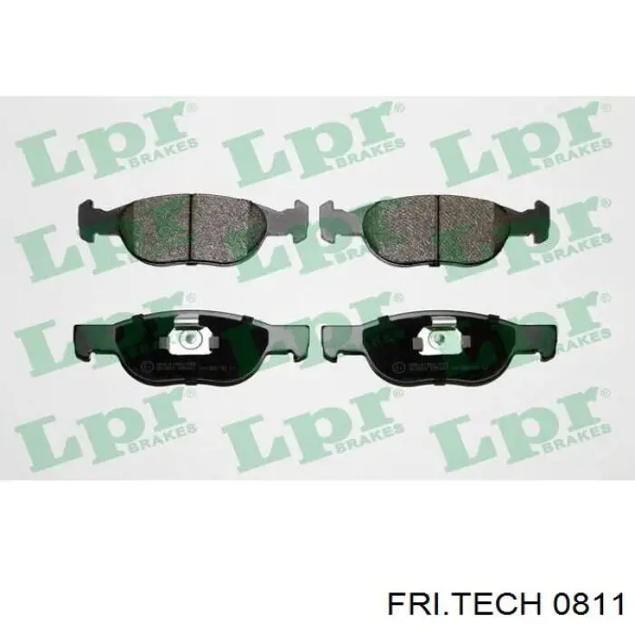 Pastillas de freno 71772209 Fiat/Alfa/Lancia