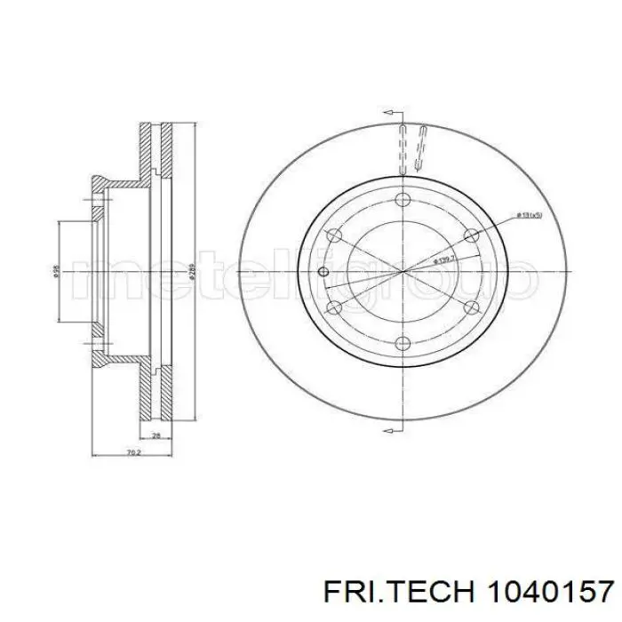 Zapatas de freno traseras TRW GS8764