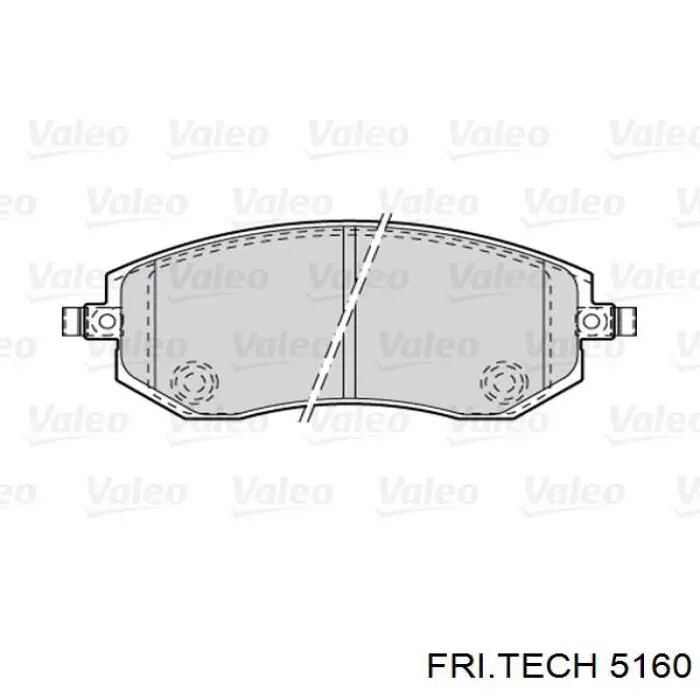 Pastillas de freno delanteras Subaru Impreza 3 GH
