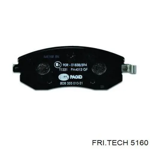 Pastillas de freno delanteras Subaru Impreza 3 GH