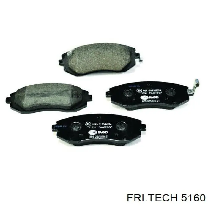 Pastillas de freno delanteras Subaru Impreza 3 GH