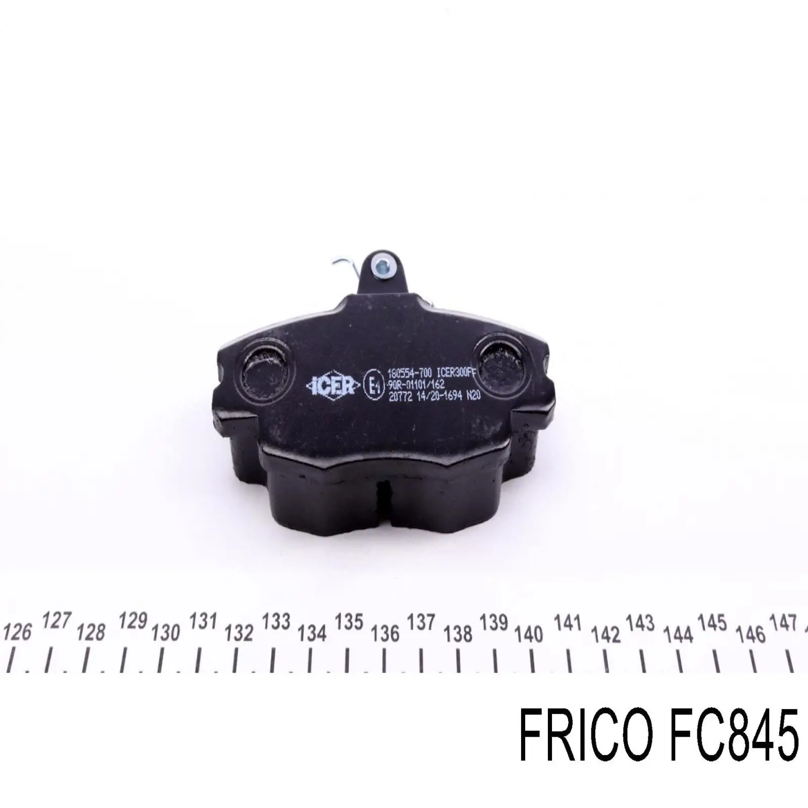FC845 Frico Pastillas delanteras