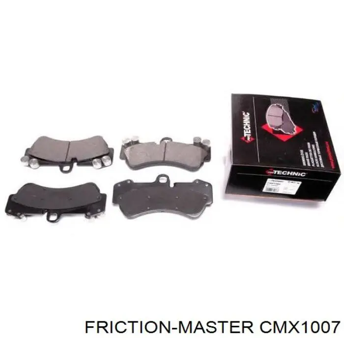 CMX1007 Friction Master Pastillas delanteras