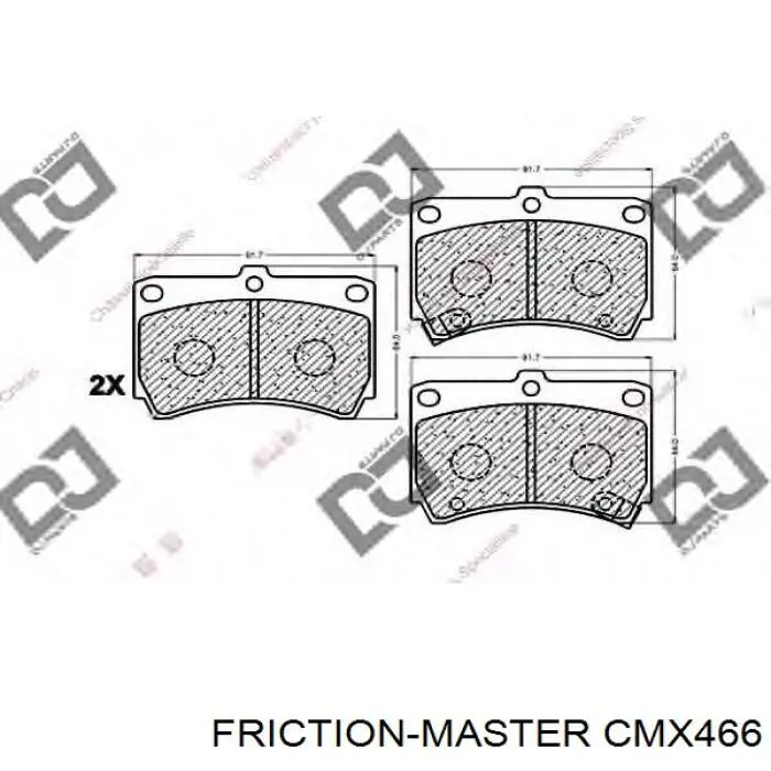 Pastillas de freno delanteras Mazda 323 BA