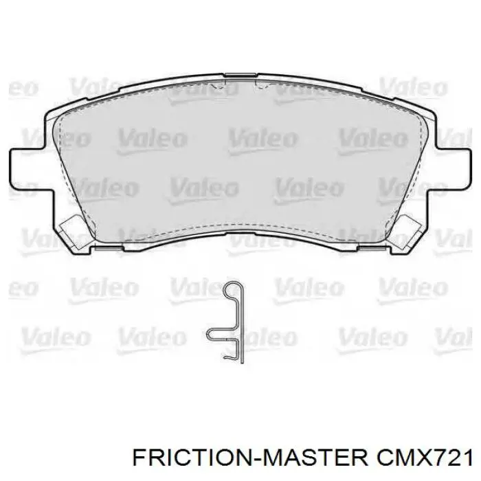 CMX721 Friction Master pastillas de freno delanteras