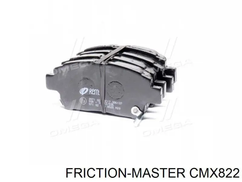 CMX822 Friction Master pastillas de freno delanteras