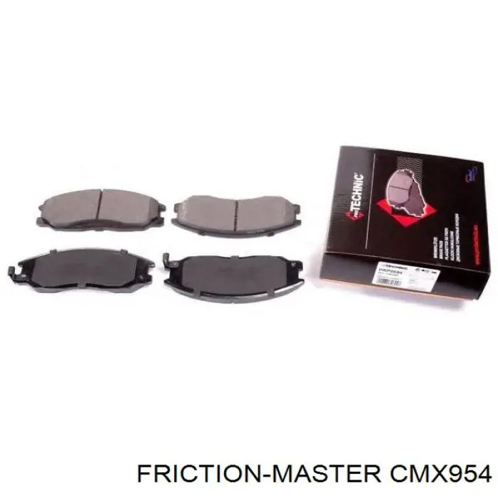 CMX954 Friction Master pastillas de freno traseras