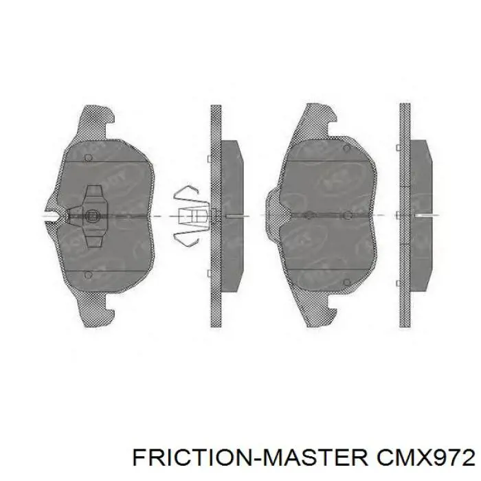 Pastillas de freno delanteras Opel Vectra